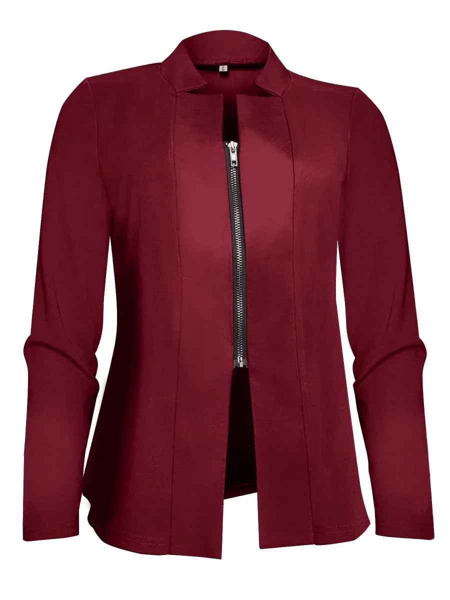 Sleek-Zip Women’s Jacket - Buy 2 Get 1 FREE $00.00