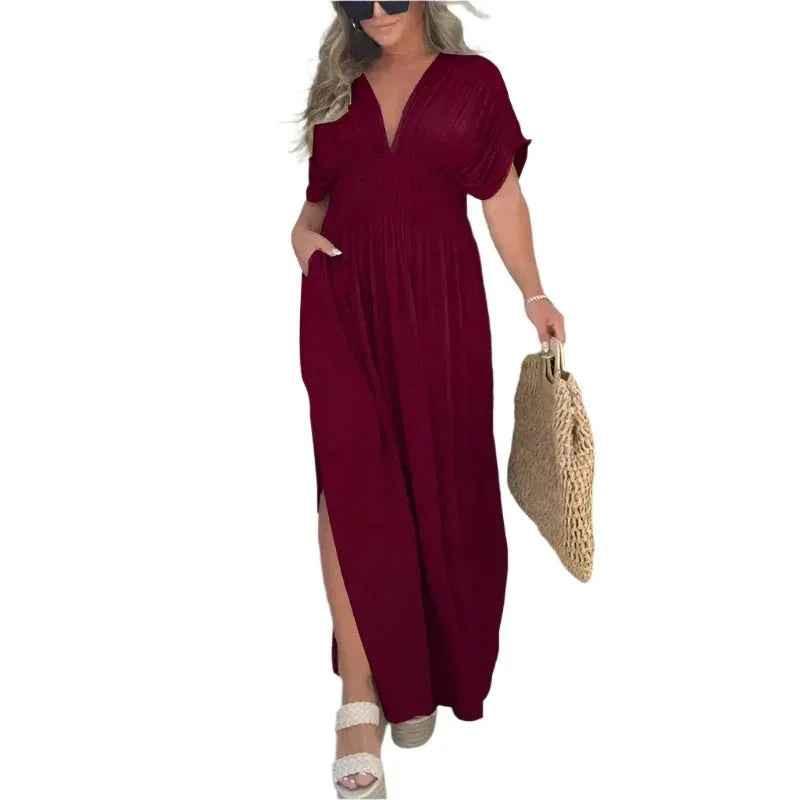 Slit & Chic Summer Dress