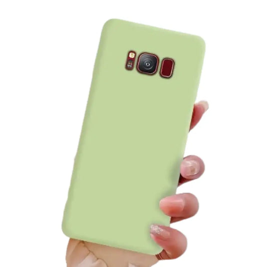 Soft Silicone Cover for Samsung Galaxy Note & S Series (Green) Habicare