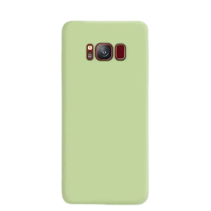 Soft Silicone Cover for Samsung Galaxy Note & S Series (Green) Habicare