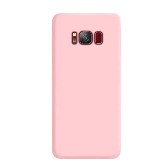 Soft Silicone Cover for Samsung Galaxy Note & S Series (Pink) Habicare