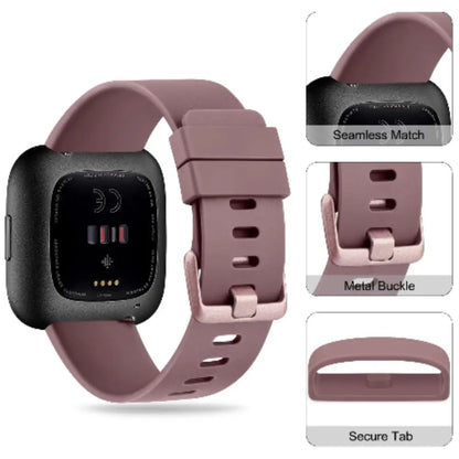 Soft Silicone Sport Band for the Fitbit Versa 2 (available in 26 colours) Habicare