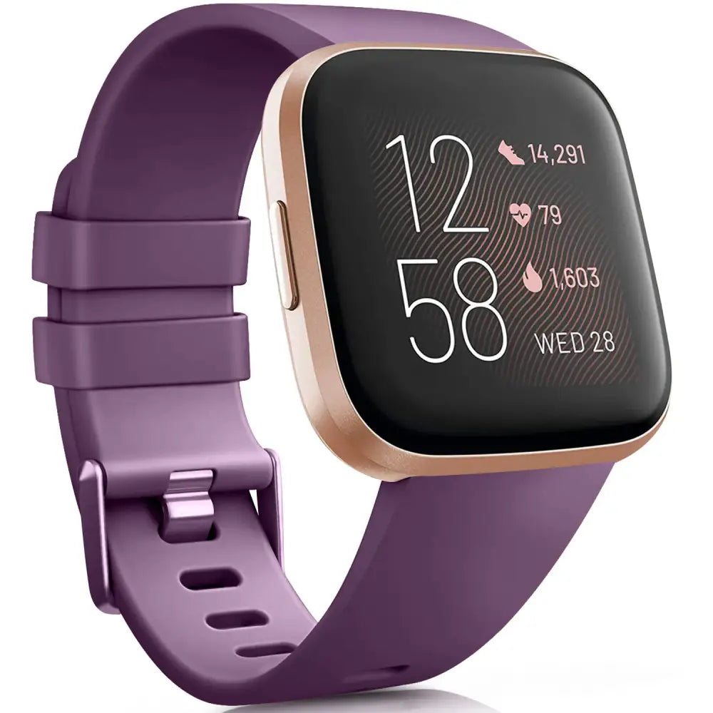 Soft Silicone Sport Band for the Fitbit Versa 2 (available in 26 colours) Habicare