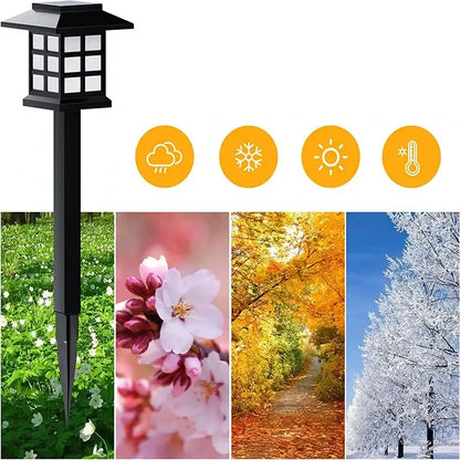Solar LED Pathway Lights (2/4/6/8Pcs) Habicare