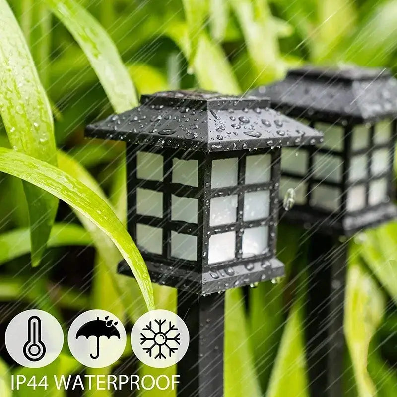 Solar LED Pathway Lights (2/4/6/8Pcs) Habicare