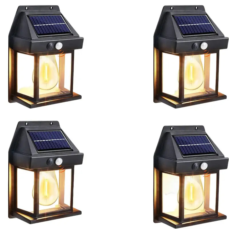 Solar Waterproof Outdoor LED Wall Light with Motion Sensor Habicare