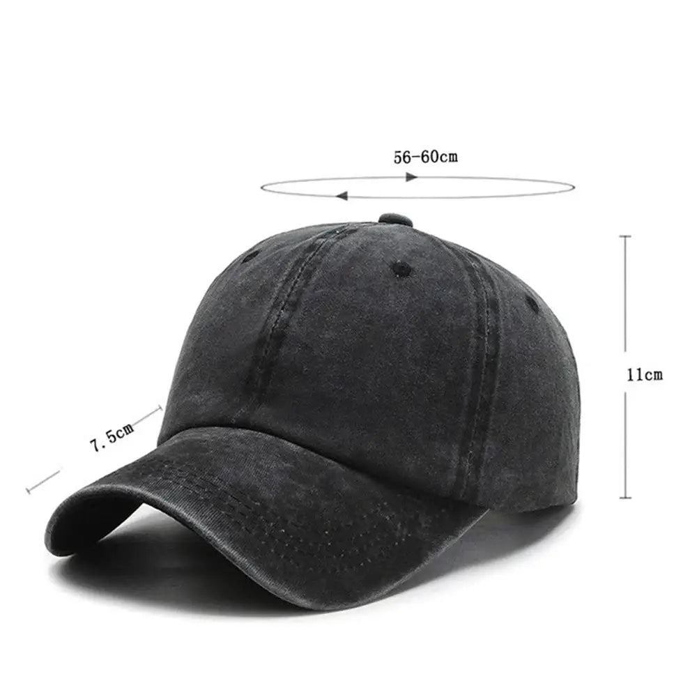 Solid Baseball Cap (5 colours available) Habicare