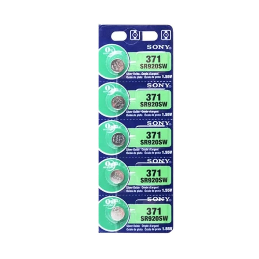 Sony 371 / SR920SW Watch Batteries (5 Pack) That Watch Shop