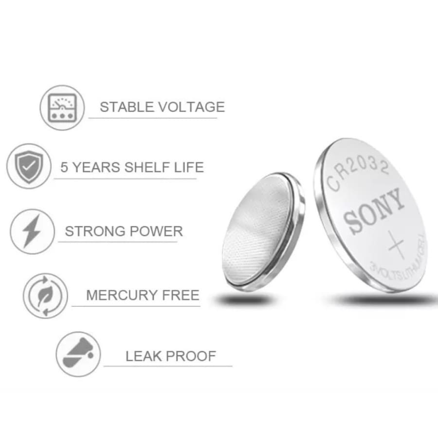 Sony CR2032 Watch Batteries (5 Pack) That Watch Shop