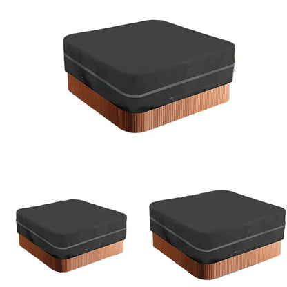 SPA Hot Tub Dust Cover – Square Outdoor Pool & Jacuzzi Cover (different sizes available) Habicare