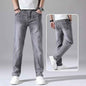 Straight-Leg Denim Pants for Men