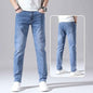 Straight-Leg Denim Pants for Men