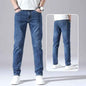 Straight-Leg Denim Pants for Men