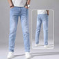 Straight-Leg Denim Pants for Men
