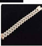 Golden 8-inch Ultimate Iced Hip Hop Chain necklace by Stylish 3Sixty5 with bold, sparkling iced design.