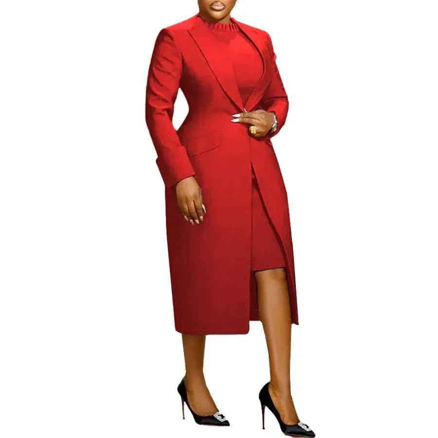 Stylish 3Sixty5 black statement suit vest ensemble outfit set, featuring tailored vest and matching pieces for a chic look.