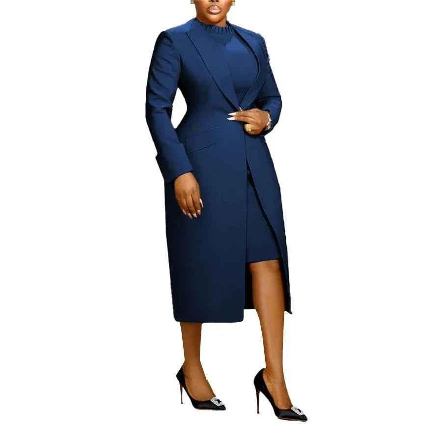 Stylish 3Sixty5 black statement suit vest ensemble outfit set, featuring a tailored vest and matching pieces for a chic look.