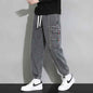 Blue retro men's utility denim pants by Stylish 3Sixty5, featuring classic design and functional pockets.