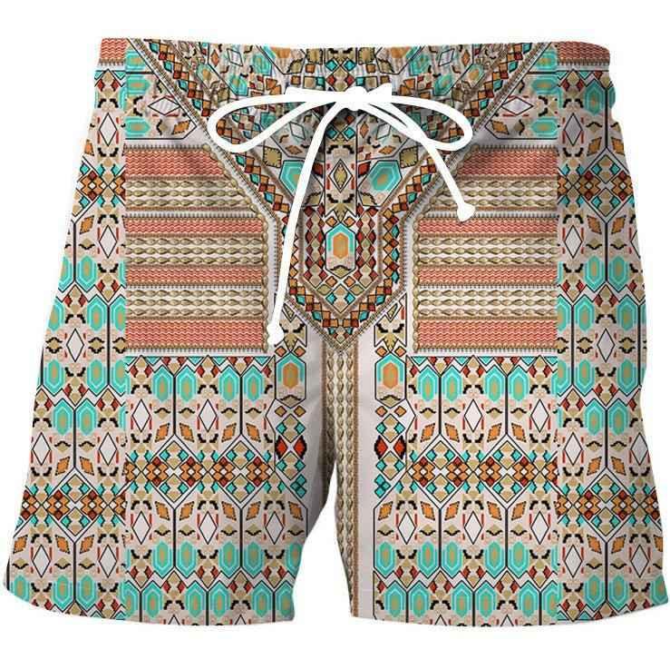 Stylish 3Sixty5 retro striped men's shorts with vintage-inspired design, featuring bold horizontal stripes and classic fit.