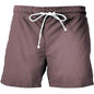 Stylish 3Sixty5 retro men's striped shorts featuring classic vintage design, casual fit, and bold colorful stripes.