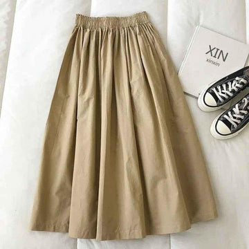 Black women's essential workwear skirt by Stylish 3Sixty5, tailored, knee-length, perfect for professional office attire.