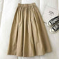 Black women's essential workwear skirt by Stylish 3Sixty5, tailored, knee-length, perfect for professional office attire.