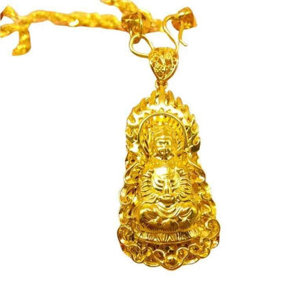 Eco-Friendly Gold Hemp Necklace