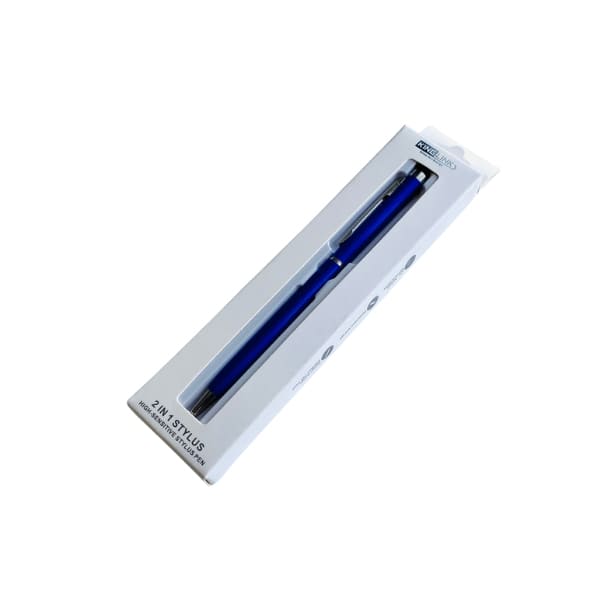 Stylus Pen (2 in 1) - Dual Touch (Navy Blue) 9eight5