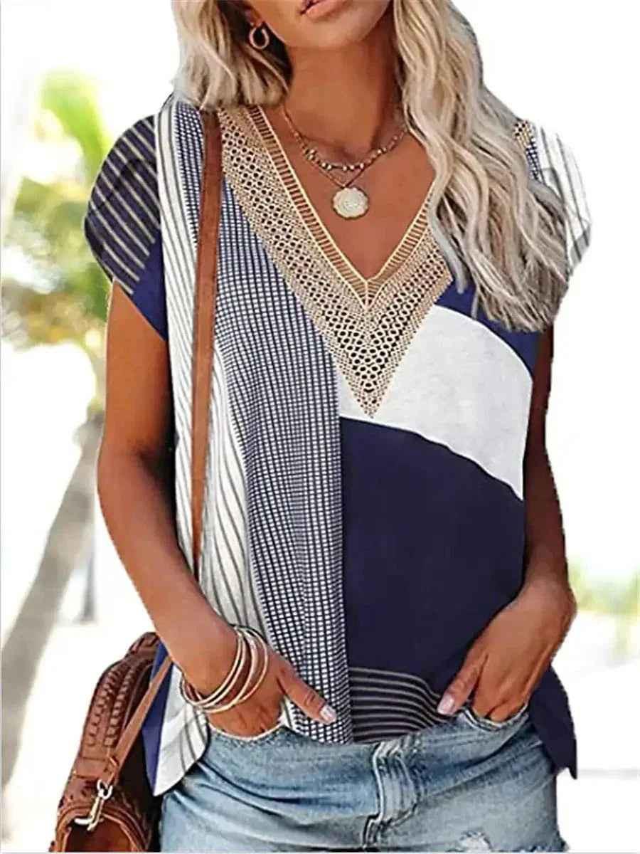 Summer-Lace Fresh Top for Women