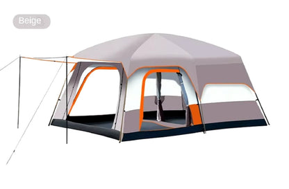 Clearance!!! Family Outdoor Camping Tent – Double Layer, Family Cabin Tent ECOTREK