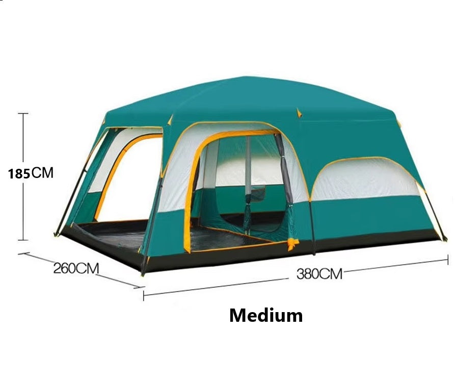 Clearance!!! Family Outdoor Camping Tent – Double Layer, Family Cabin Tent ECOTREK