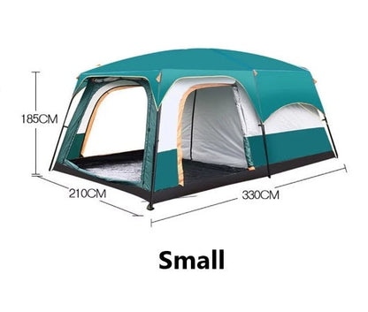 Clearance!!! Family Outdoor Camping Tent – Double Layer, Family Cabin Tent ECOTREK