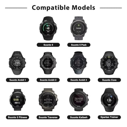 USB Charger for Suunto Watch (Suunto 3 Fitness, Suunto 5, Traverse, Ambit 1,2,3) That Watch Shop