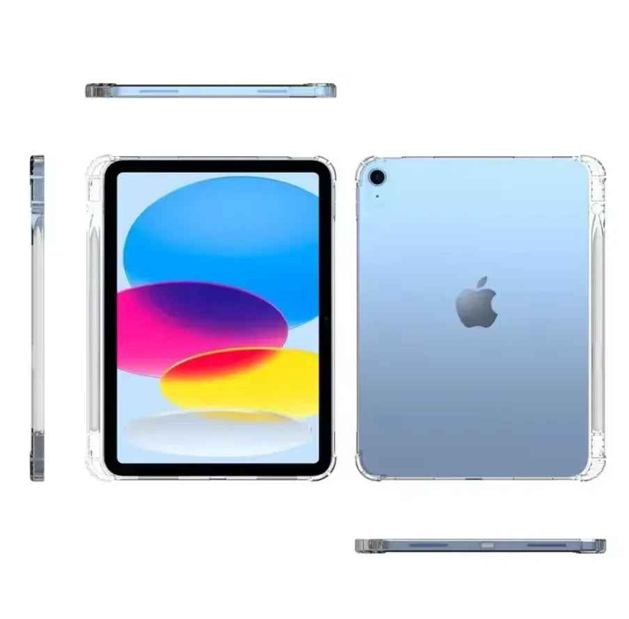 Techplus clear case for iPad Pro 11 1st Gen 2021, slim transparent cover protecting the device with a sleek design