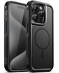 Techplus iPhone 16 Pro Max MagSafe case with rugged shockproof design and heavy-duty protection for secure fitting.