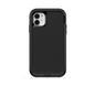 Techplus iPhone 11 triple layer armor hard case showing durable black and gray protective mobile phone cover with textured design.