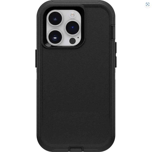Techplus iPhone 15 Pro Max heavy-duty shockproof mobile phone case showing rugged design and protective features.