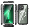 Waterproof & Shockproof Case for iPhone 16 Pro Max – Clear Protective Cover