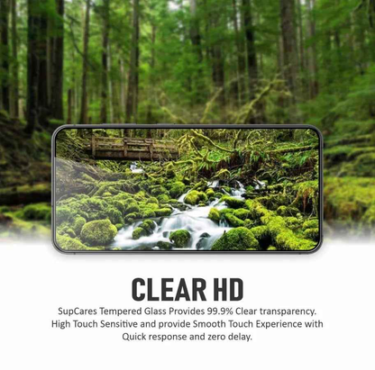 Samsung Galaxy S10 Plus Clear Tempered Glass Screen Protector