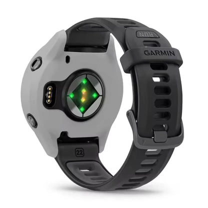 Grey protective watch case for Garmin Forerunner 970, designed to safeguard the smartwatch from scratches and impacts.