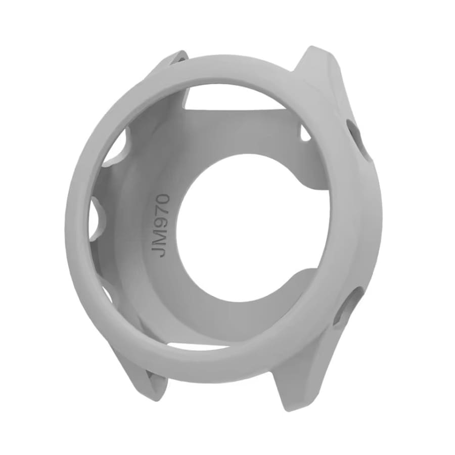 Grey protective watch case for Garmin Forerunner 970, designed to safeguard the Garmin sports watch from That Watch Shop.