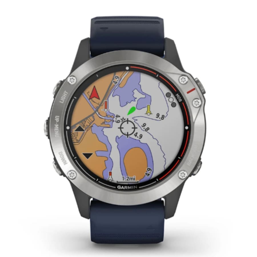 Six hydrogel screen protectors for Garmin quatix 6 watch case, designed to shield the smartwatch screen.
