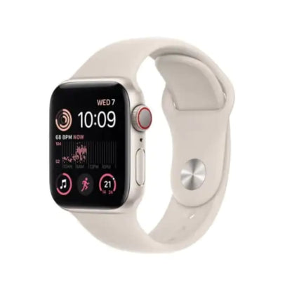 Hydrogel screen protectors for Apple Watch Series SE 44mm, pack of 6, designed by That Watch Shop to protect your smartwatch screen.