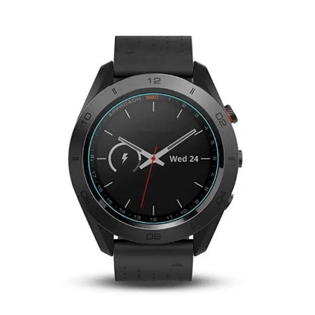 Pair of Garmin Approach S40 watch screen protectors by That Watch Shop, clear and durable protection for your GPS watch.