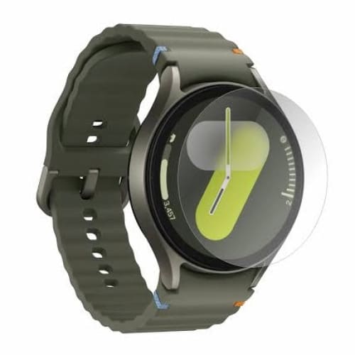 Samsung Galaxy Watch 7 44mm screen protector by That Watch Shop, showing clear, protective film on watch face.