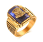 Titan-Tiger 1973 Retro Navy Ring - Buy 2 Get 1 FREE $00.00