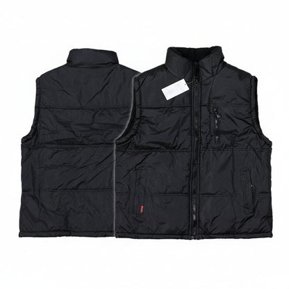 Marked Size 3XL Vest/Sleeveless Thermal Jacket Black dealonline.co.nz