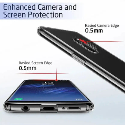 Transparent Soft Clear Case for Samsung Series Habicare