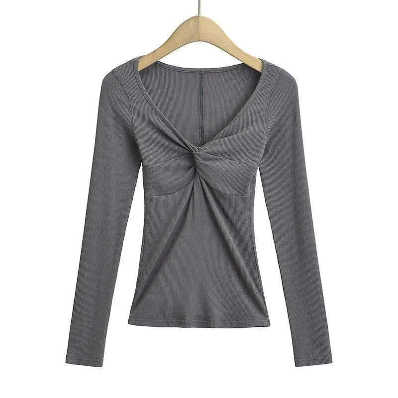 Twisted Allure French Crop Top