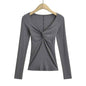 Twisted Allure French Crop Top
